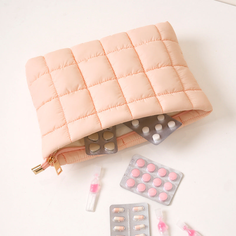 Quilted Travel Clutch Bowlift