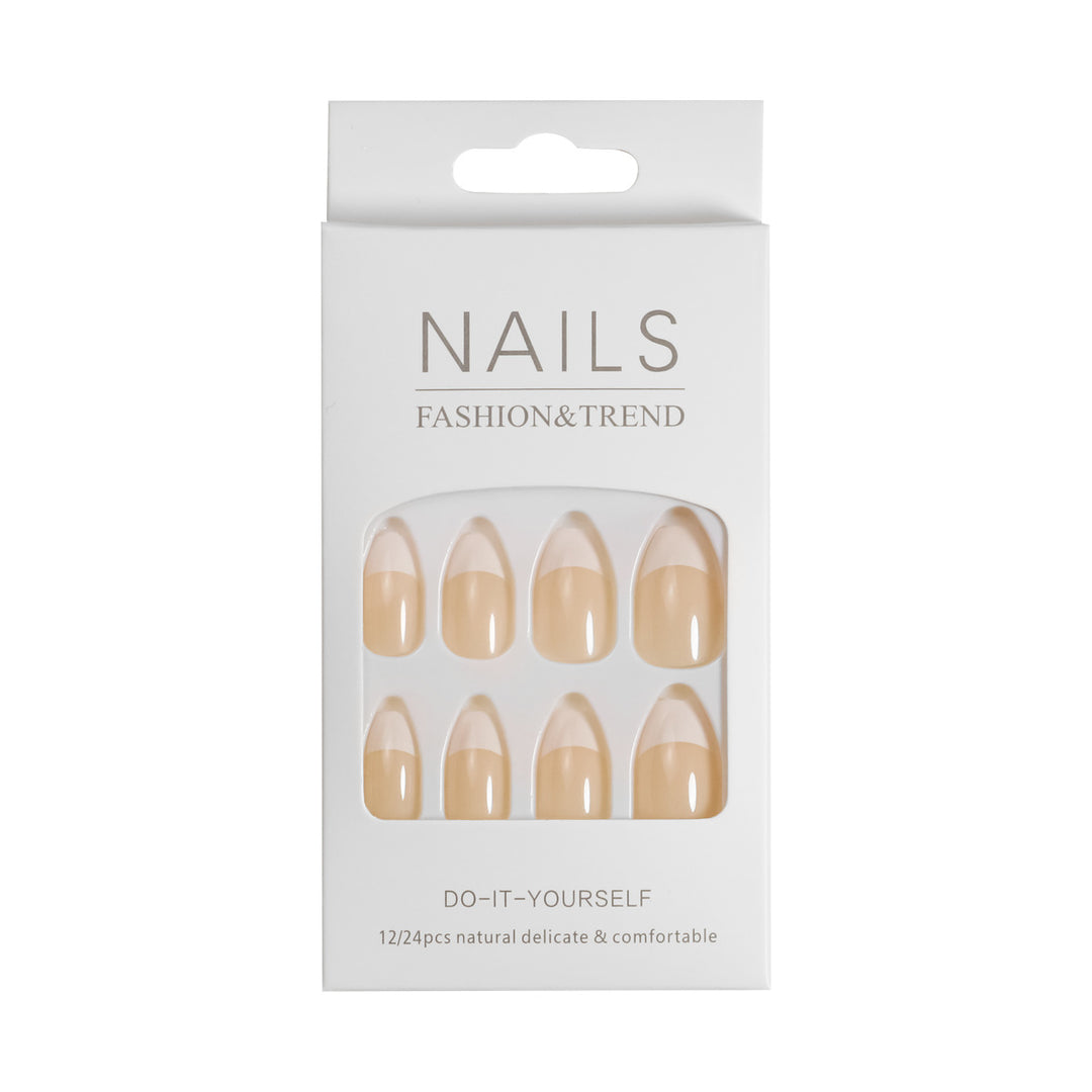 Artistic Graphic Press-On Nail Set Bowlift