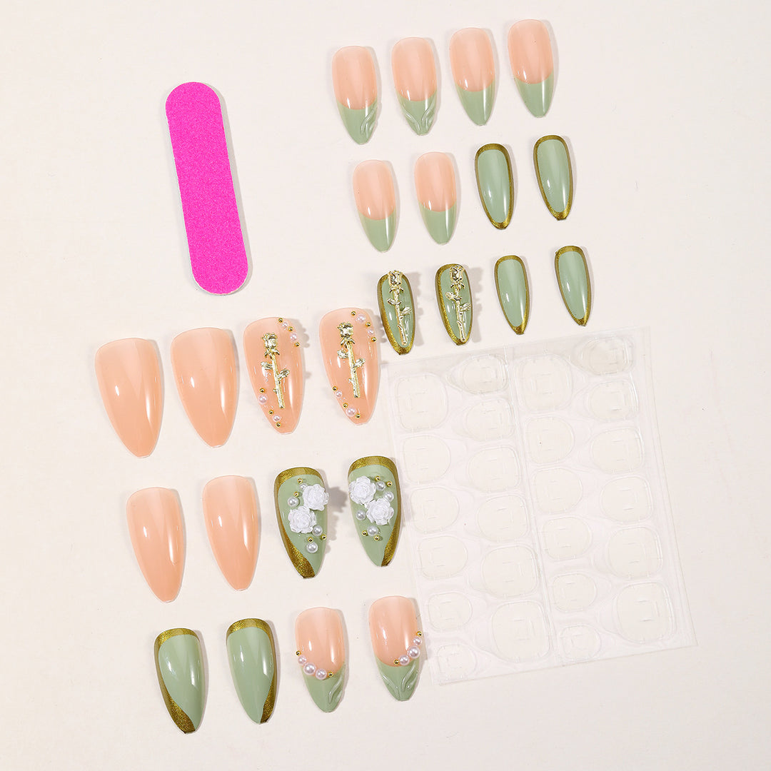 Decorative Acrylic Nail Art Design Bowlift
