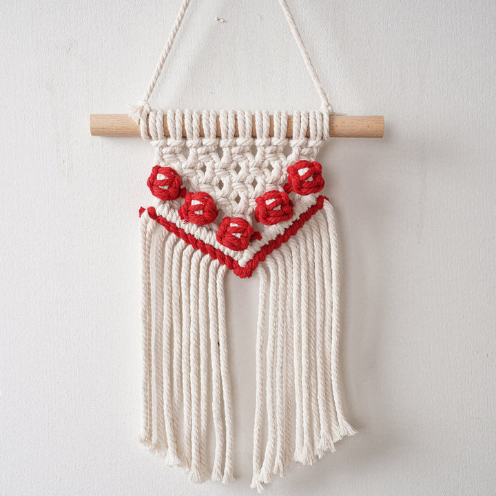 Macrame Wall Hanging Art Piece Bowlift