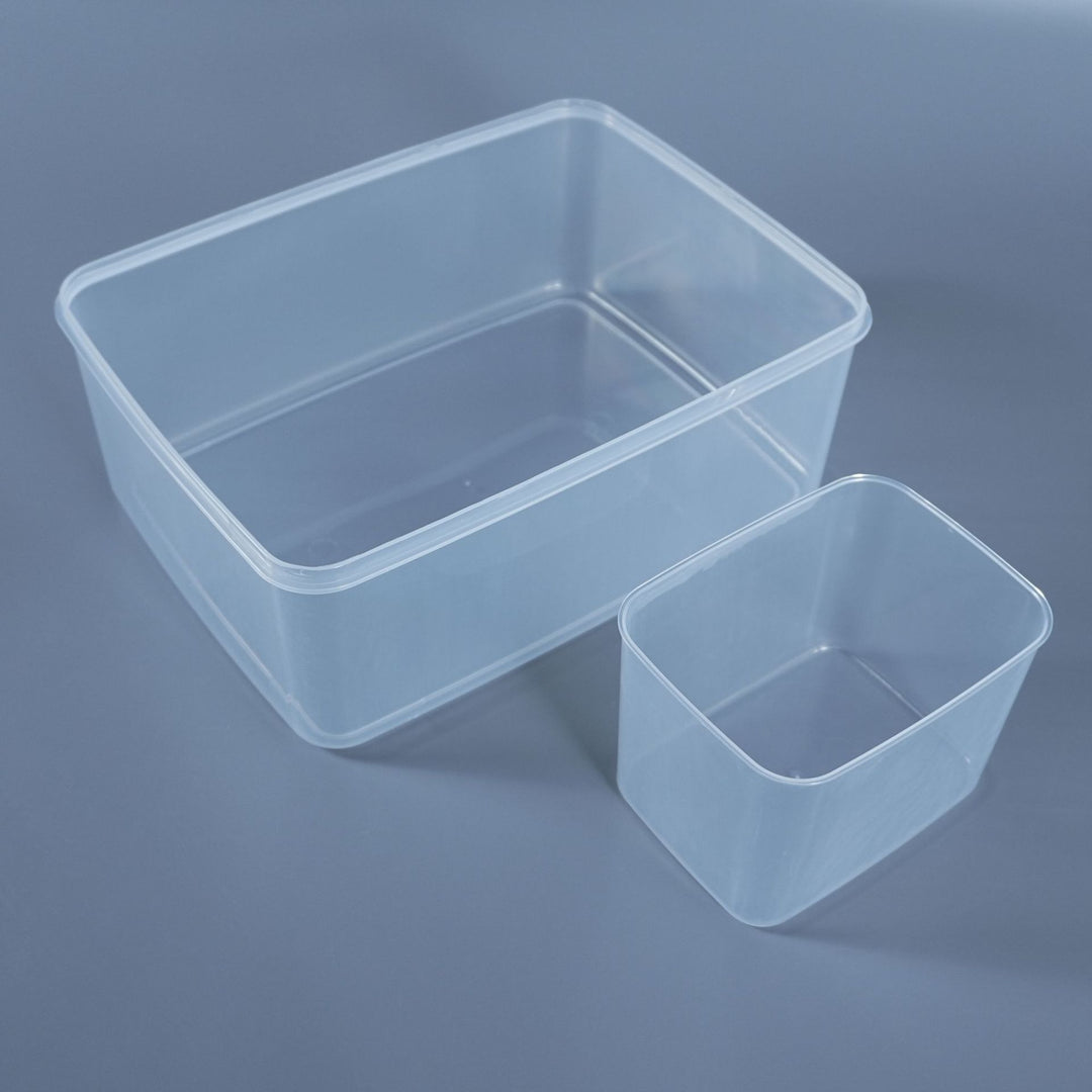 Transparent Modular Storage Containers Bowlift
