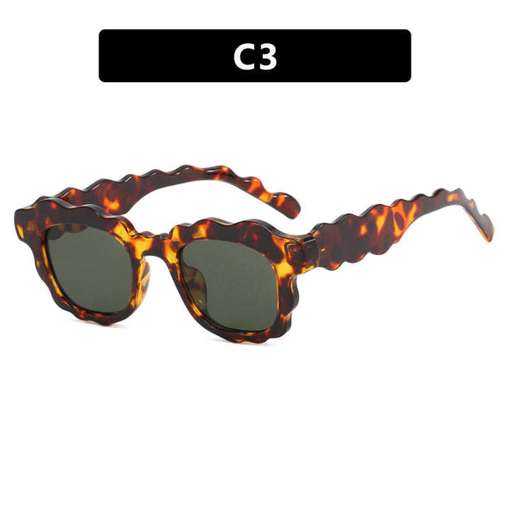 Women’s fashionable sunglasses with wavy frame Bowlift