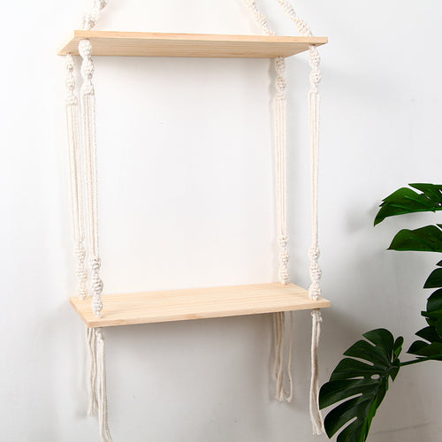 Hanging Macrame Shelf Organizer Bowlift 1788941636