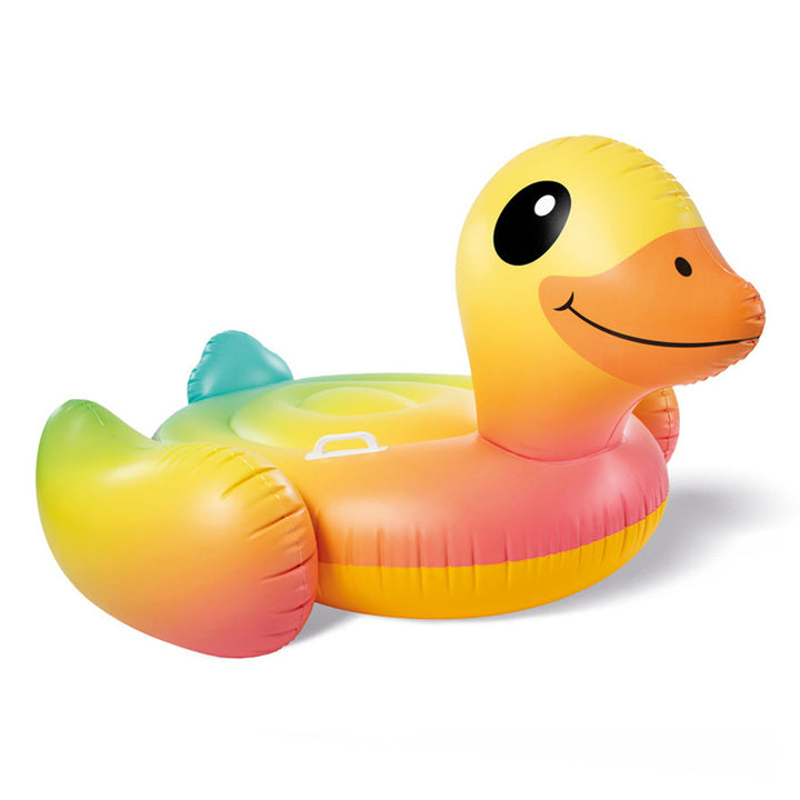 Ladies Inflatable Duck Pool Float Bowlift