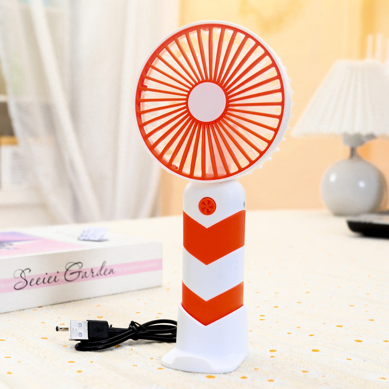 Women's Portable Tabletop Fan with USB Connection and Adjustable Tilt Angle Bowlift