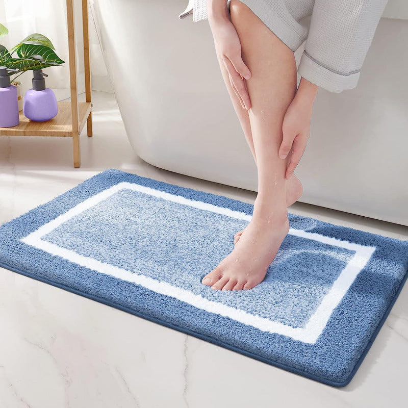 Plush Anti-Slip Bath Mat Bowlift