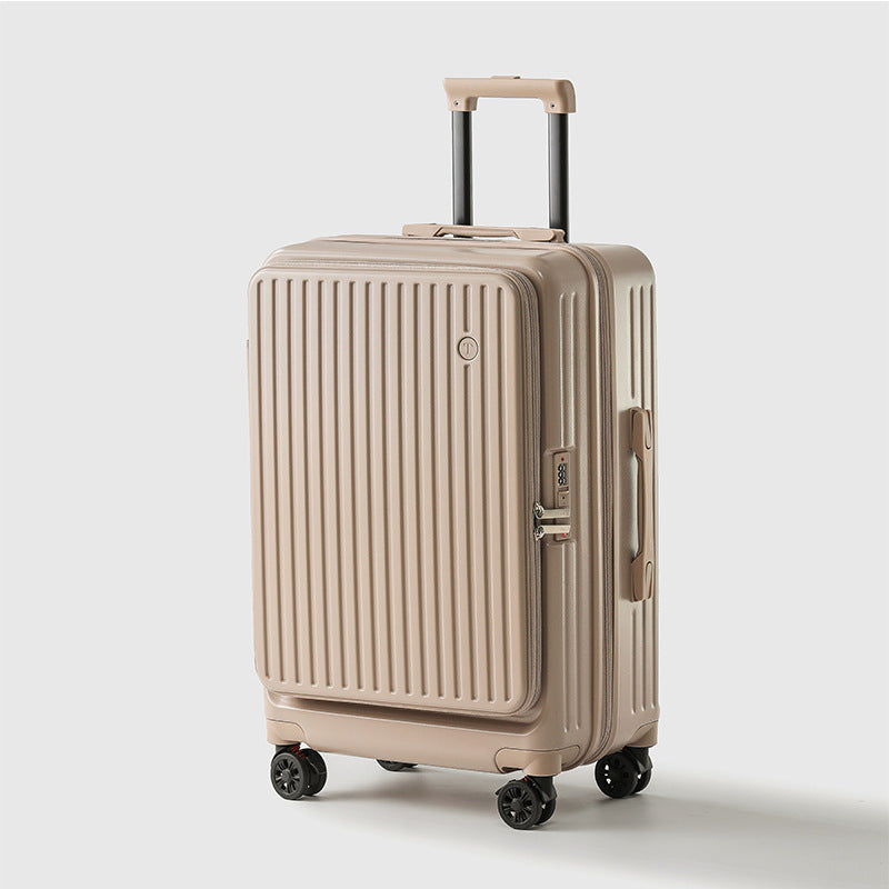 Multi-Functional Lightweight Hard-Shell Trolley Suitcase