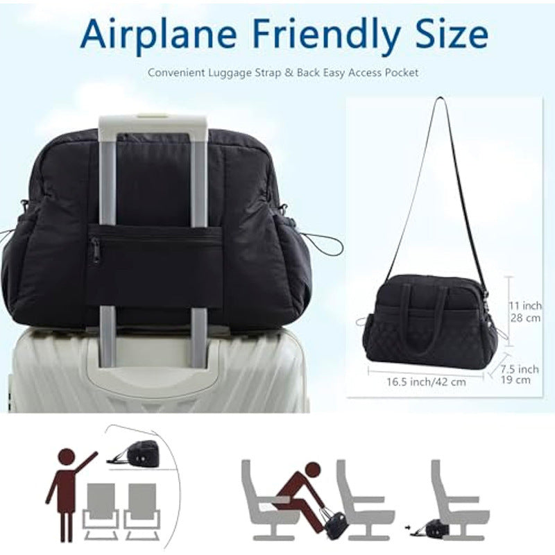 Stylish Multi-Pocket Travel Duffle Bag Bowlift