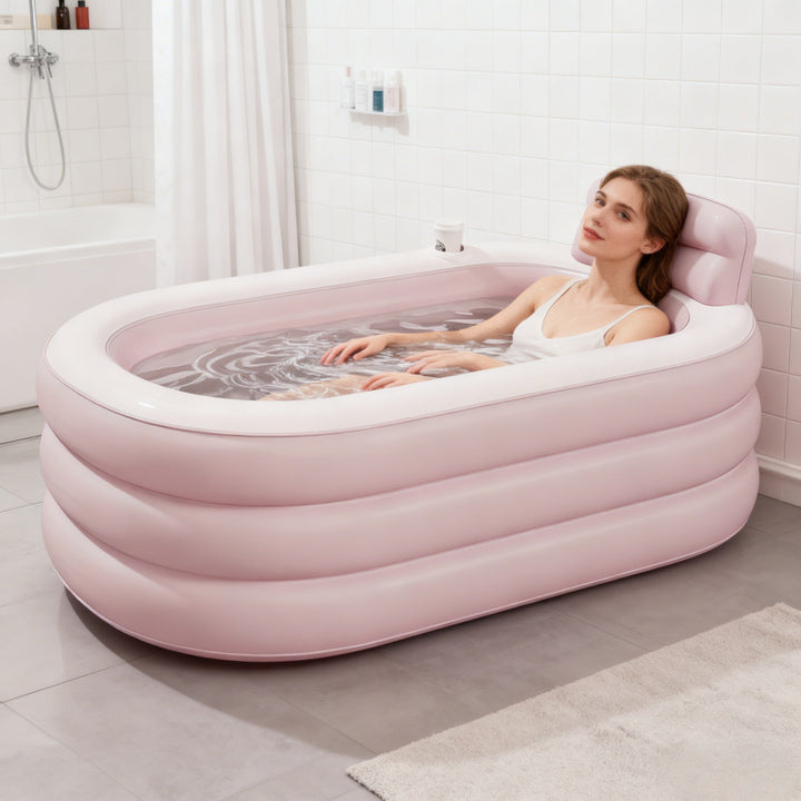 Women inflatable relaxation bathtub Bowlift