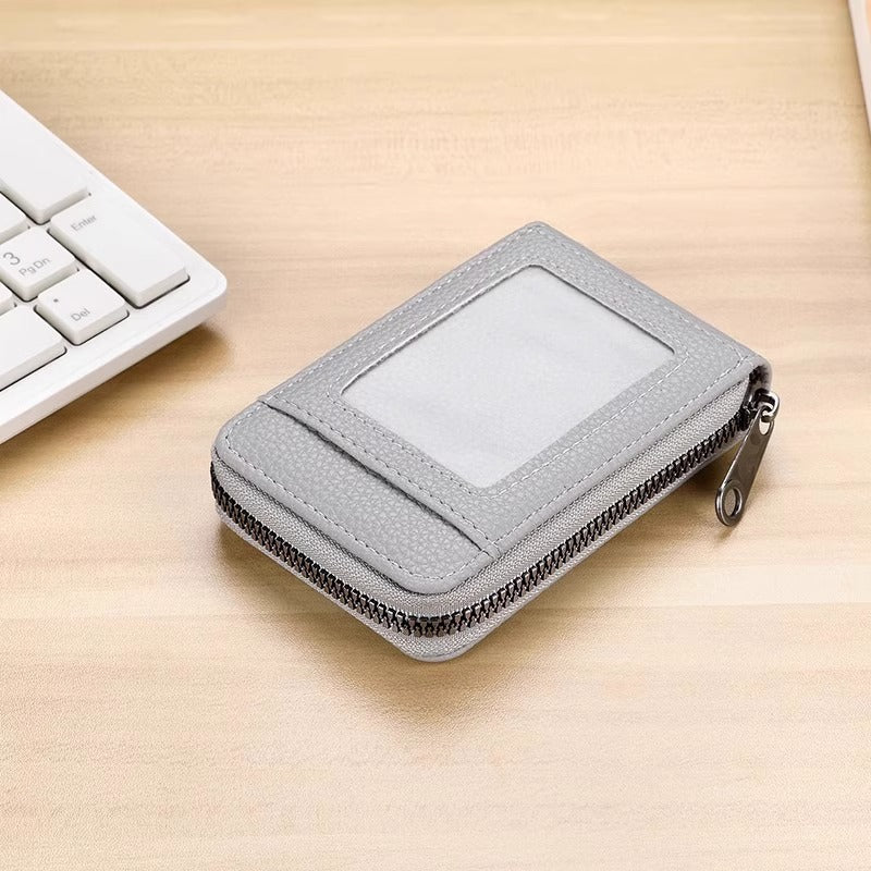 Compact Zippered Card Holder Bowlift