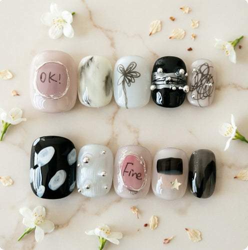 Creative Nail Art Set Bowlift