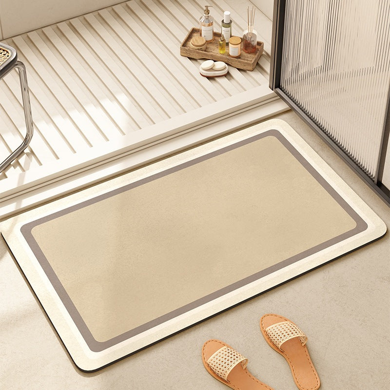 Unisex Non-Slip Memory Foam Bath Mat Bowlift
