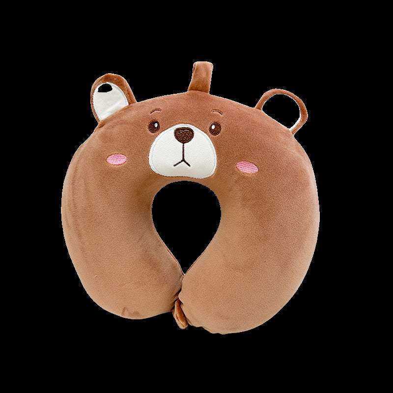 Ladies neck pillow with cuddly bear motif Bowlift