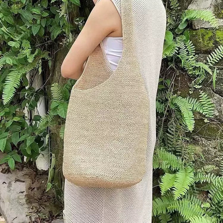 Handwoven Macrame Hobo Bag Bowlift