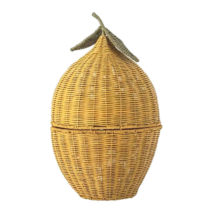 Decorative Woven Storage Container Bowlift