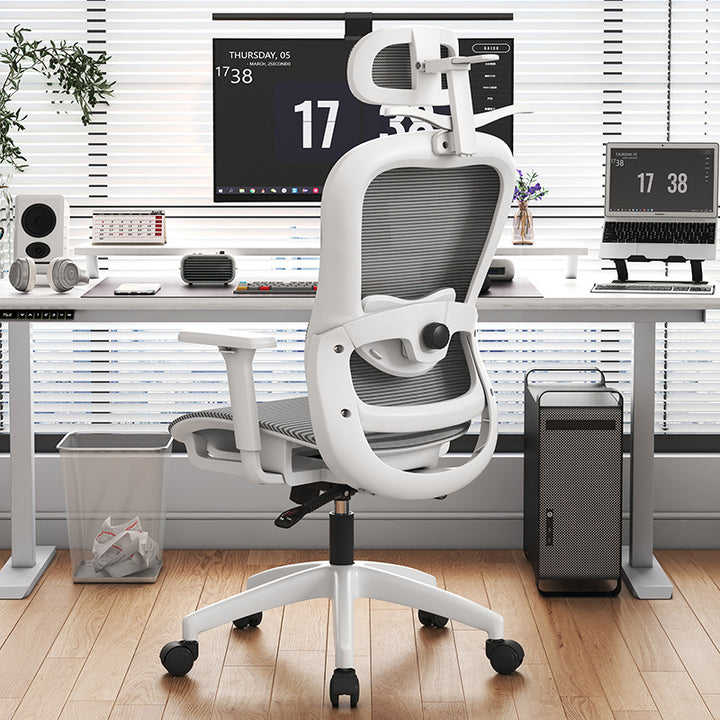 Ergonomic Mesh Back Office Chair Bowlift