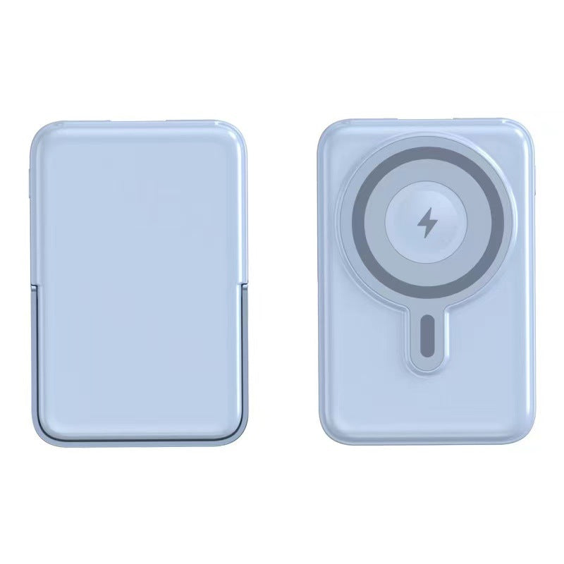 Portable power bank with magnetic charging Bowlift