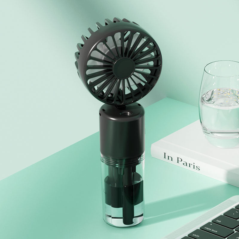 Ladies portable mini fan with water spray Bowlift