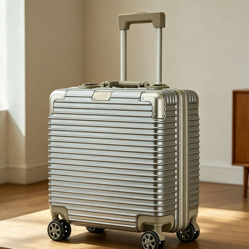 Unisex Stylish Hard Shell Carry-On Luggage Bowlift