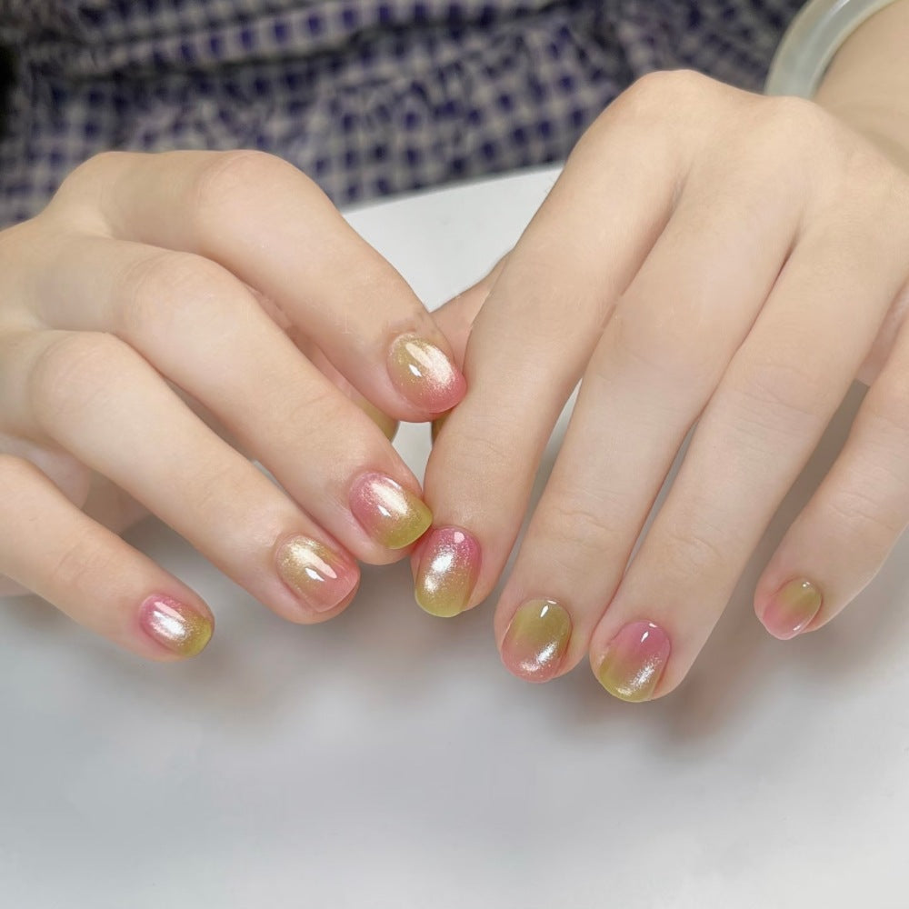 Cute Bear-Themed Press-On Nail Set Bowlift