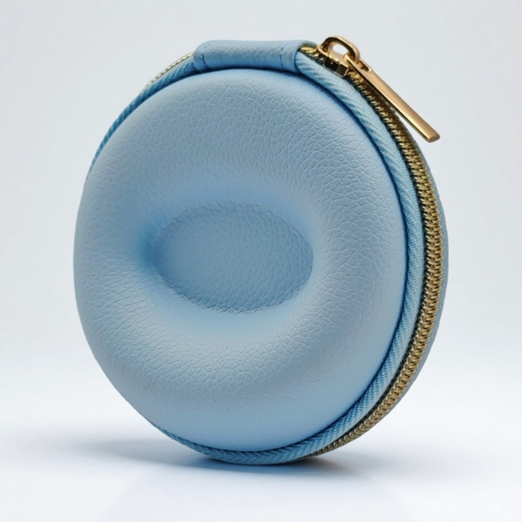 Compact Padded Round Watch Case Bowlift