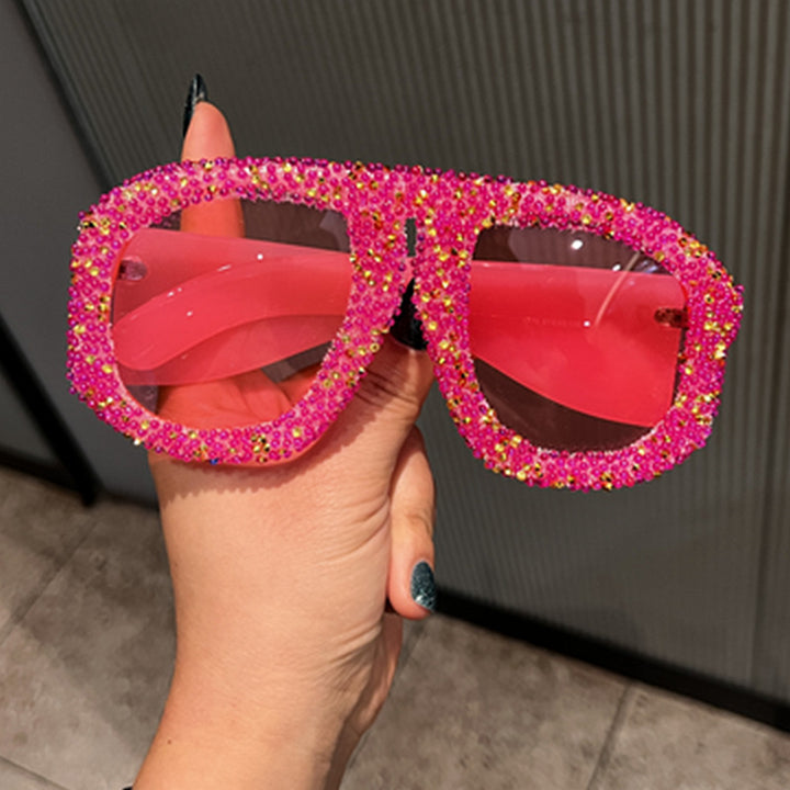 Women's sunglasses with sparkling crystal frame Bowlift 1780939119
