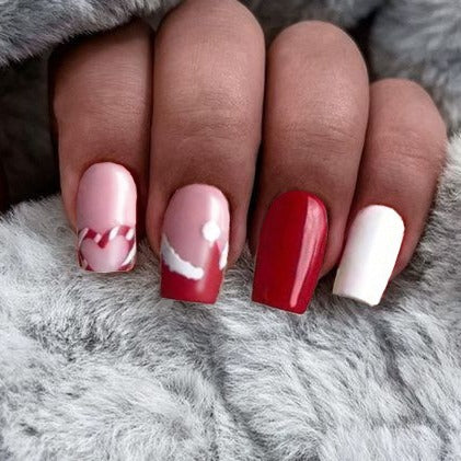 Artistic Press-On Nail Designs Bowlift