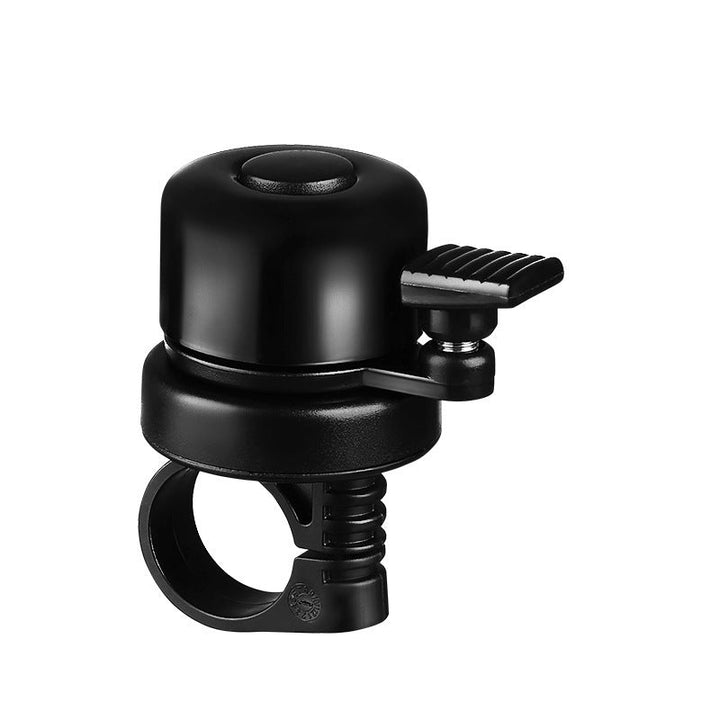 compact universal bicycle handlebar bell with quick-release clamp Bowlift