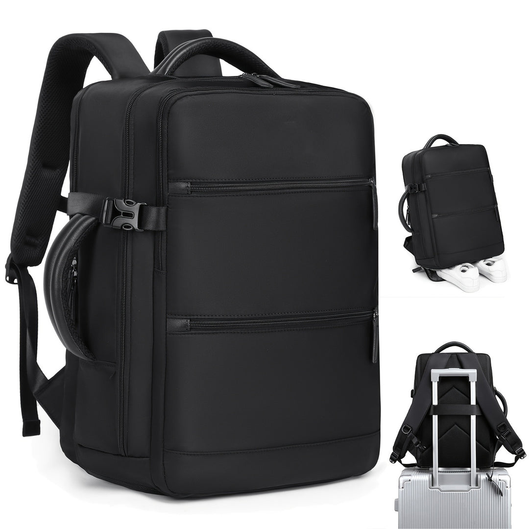 Unisex multifunctional business backpack with padded laptop compartment and removable carrying handle Bowlift