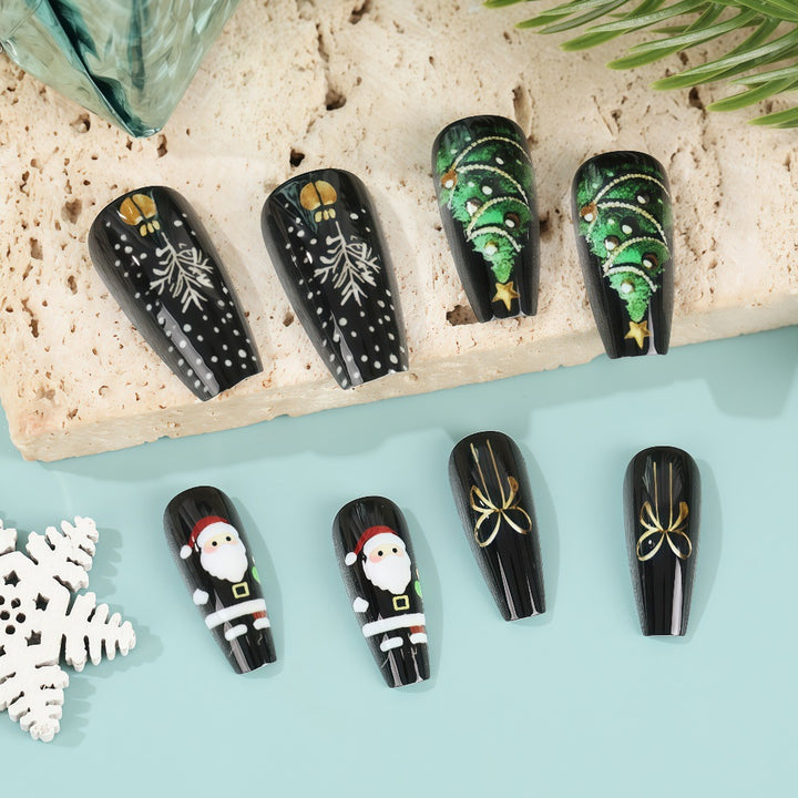 Christmas Art Nails Bowlift