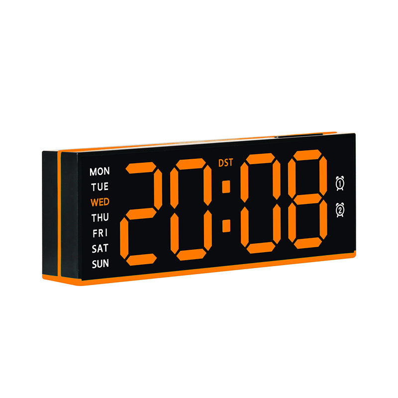 Digital alarm clock with large LED display and dual alarm function Bowlift