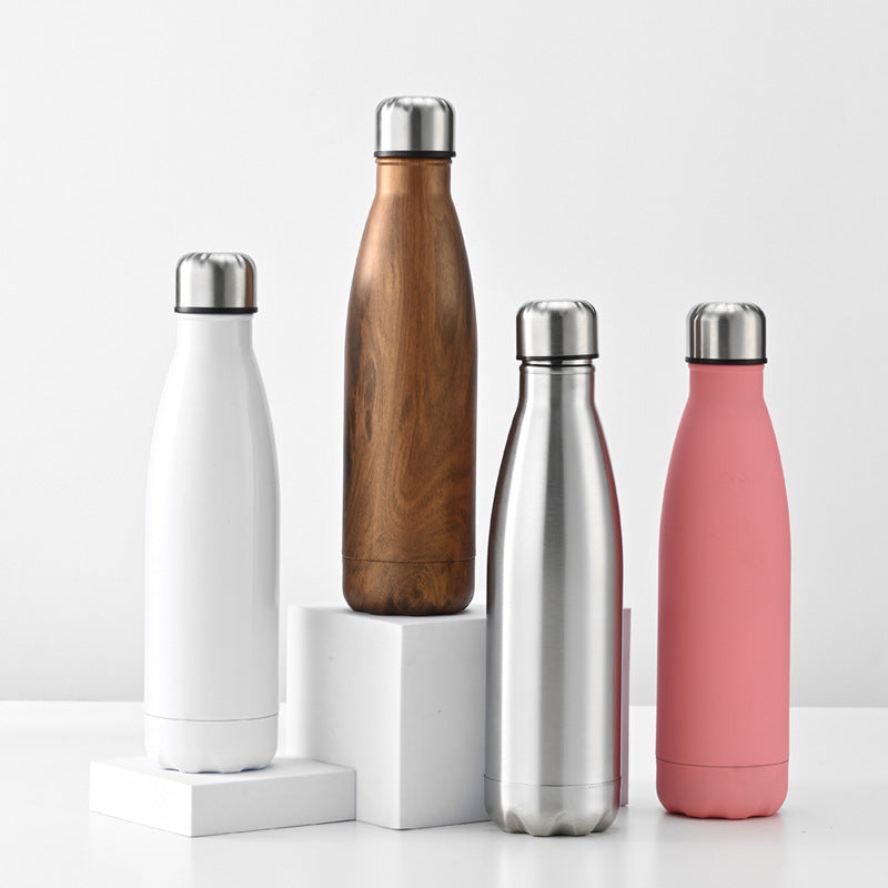 Women's insulated stainless steel drinking bottle with ergonomic design Bowlift