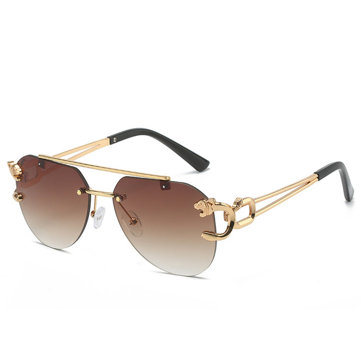 Ladies Designer Sunglasses with Elegant Metal Frame and Polarized Lenses Bowlift
