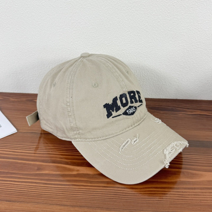 Men's Distressed Casual Baseball Cap Bowlift