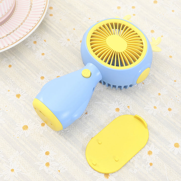 Ladies Portable Mini Fan with Animal Design Bowlift