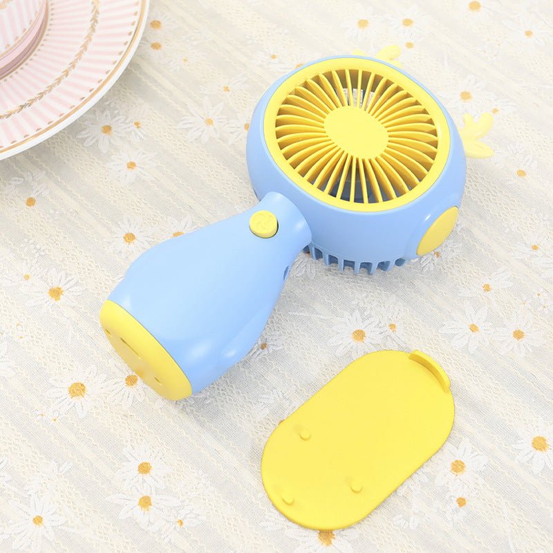 Portable Mini USB Fan with Animal Design Bowlift