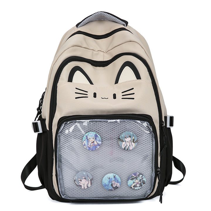 Cat-Ear Design Backpack Bowlift