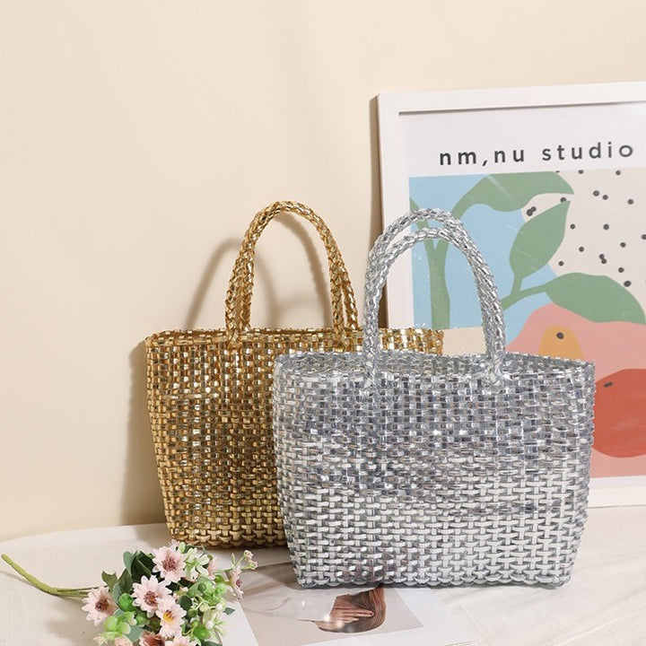 Handmade basket bag with innovative weaving technique Bowlift