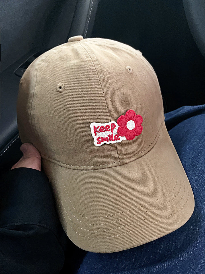 Women's Embroidered Motivational Baseball Cap Bowlift