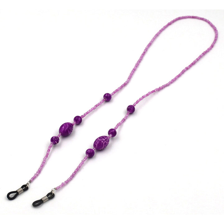 Beaded Eyewear Retainer Chain Bowlift