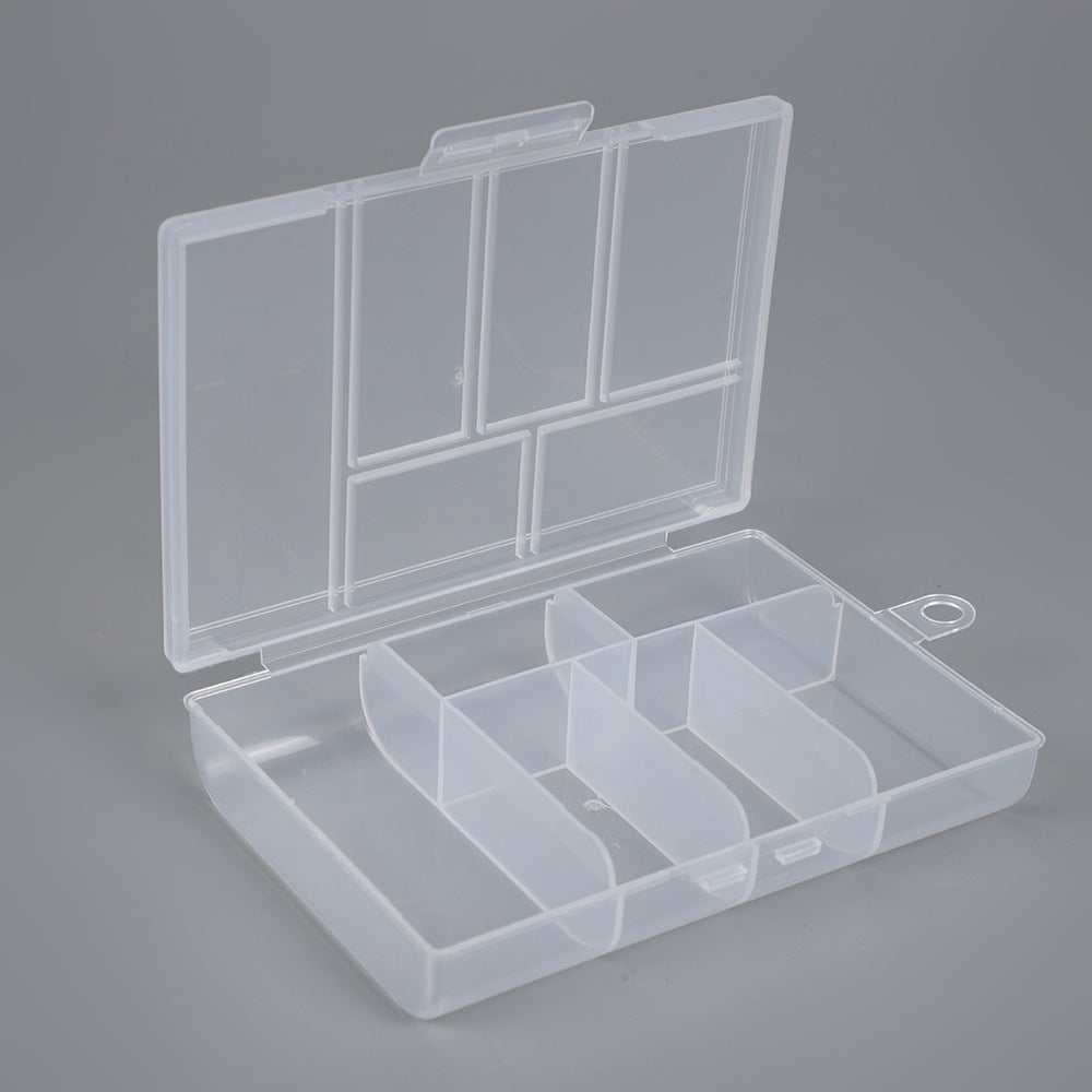 Multi-Section Craft Storage Organizer Box Bowlift