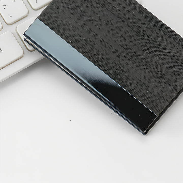 Bamboo Fiber Business Card Holder