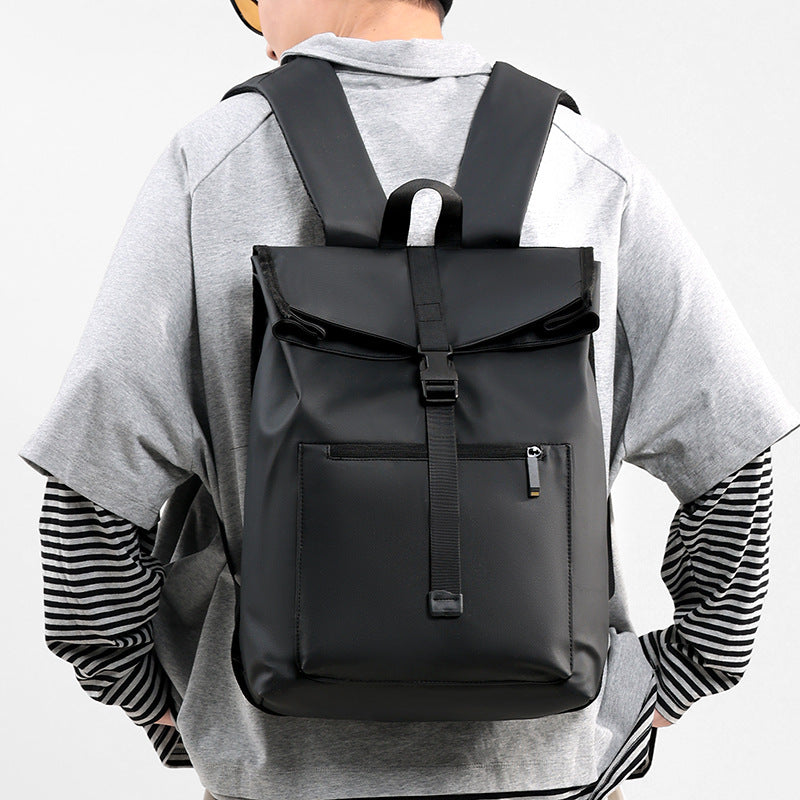 Water-Resistant Rolltop Backpack Bowlift