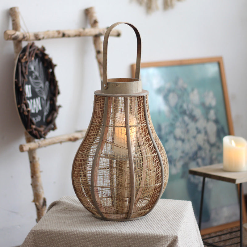 Decorative Rattan Lamp Bowlift