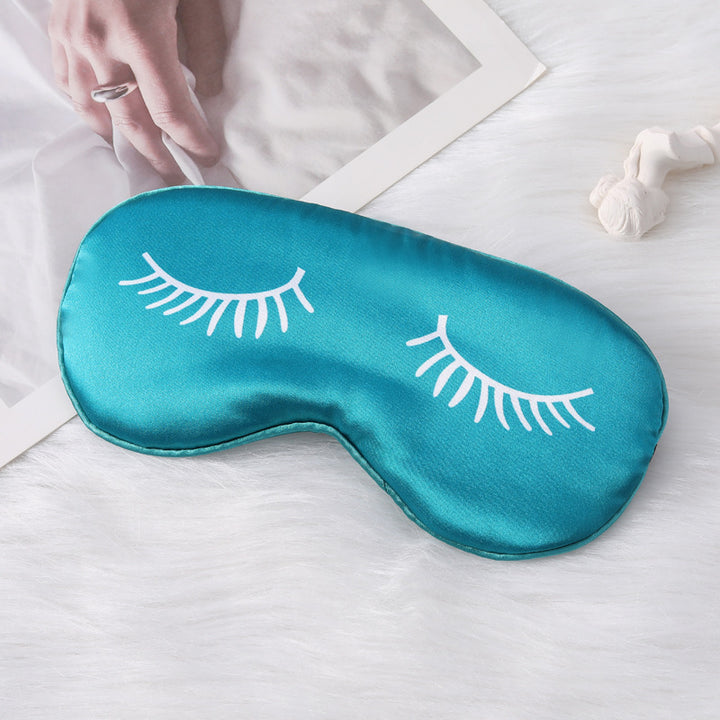 Women's nano silk eye mask with soft padded interior lining and elastic headband Bowlift