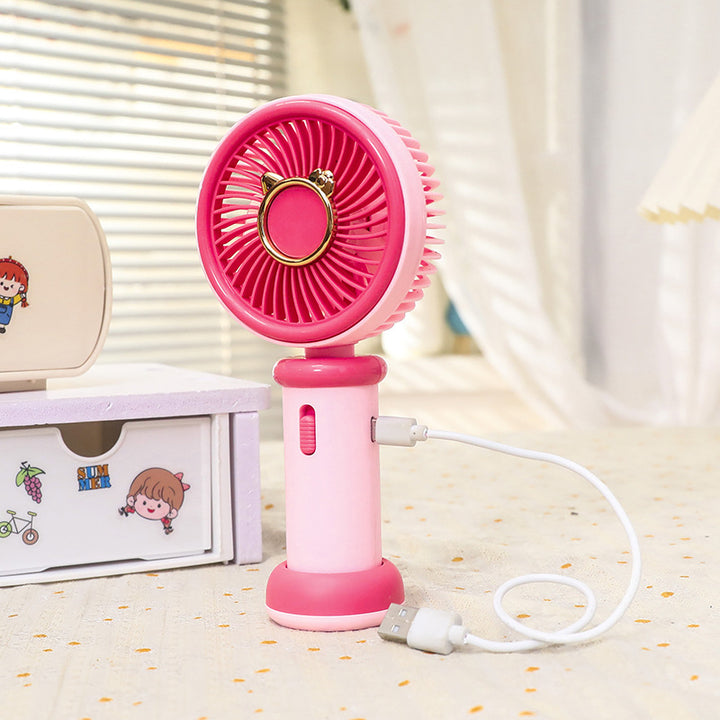 Women's Portable Hand Fan in Modern Design Bowlift
