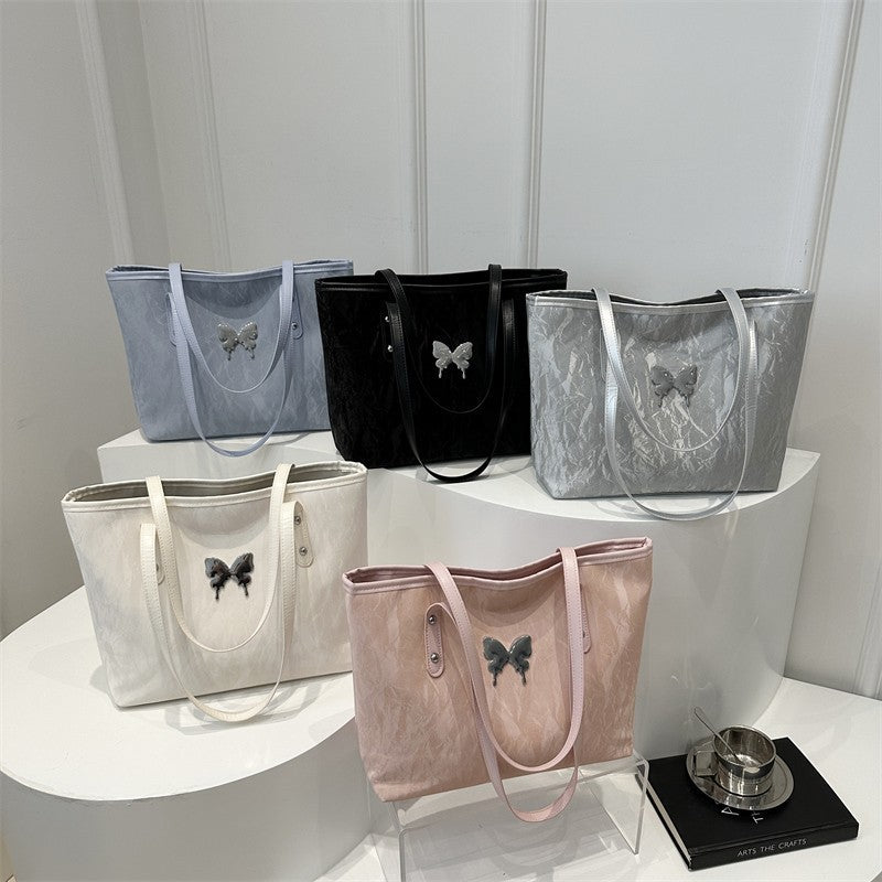 WoElegant Butterfly Accent Handbag Bowlift