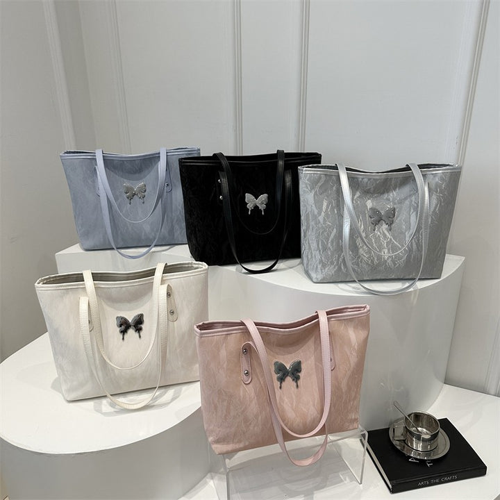 WoElegant Butterfly Accent Handbag Bowlift