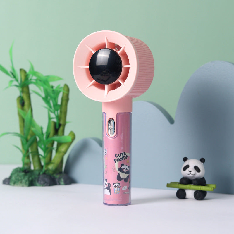 Portable mini fan for women with cute panda design Bowlift