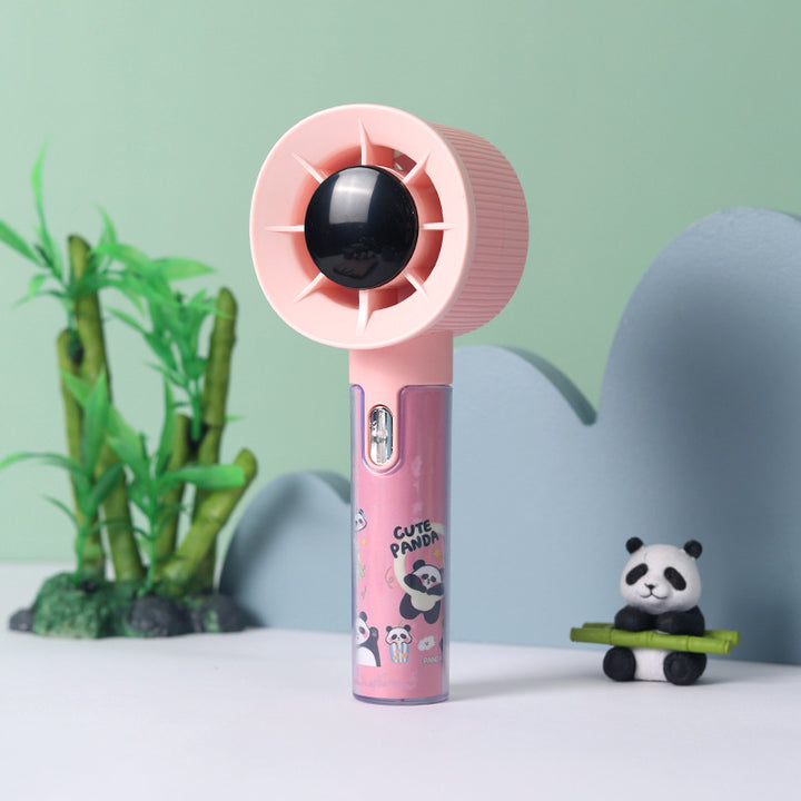 Portable mini fan for women with cute panda design Bowlift